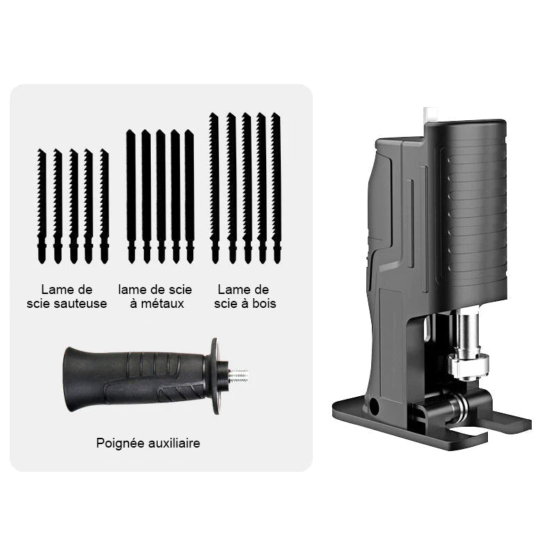 Adaptateur de perceuse électrique à scie alternative