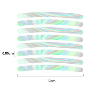 Autocollants réfléchissants pour jantes de voiture