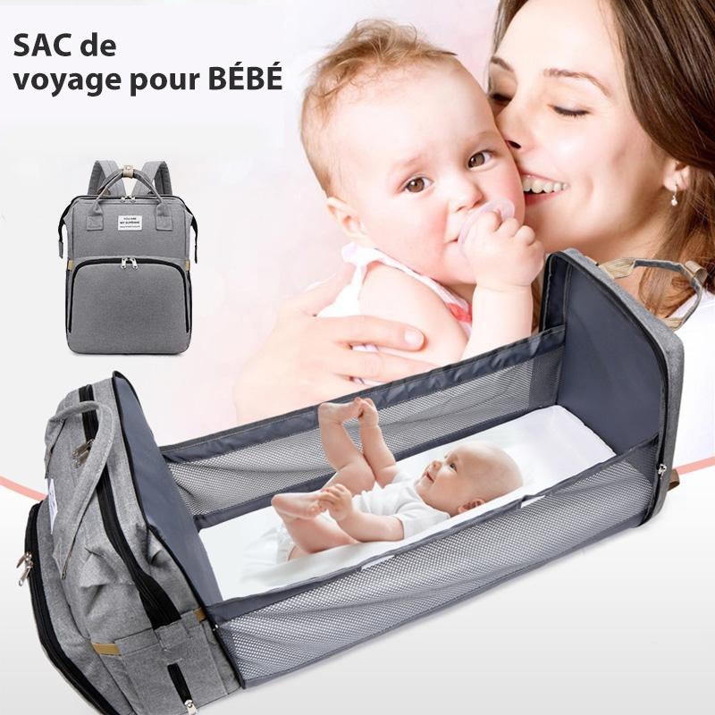 Sac à Dos à Couches Tout-En-Un Pour Bébé