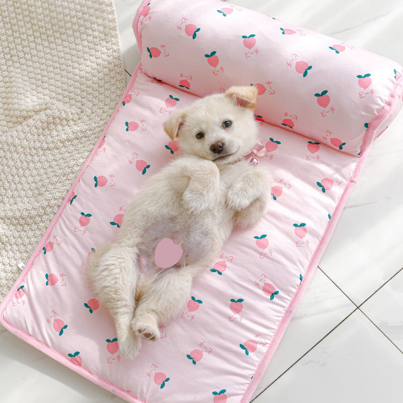 Tapis de refroidissement en soie glacée pour chiens et chats