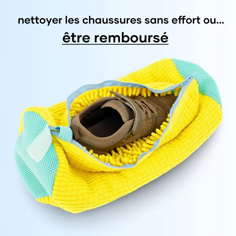 Sac à chaussures réutilisable pour machine à laver