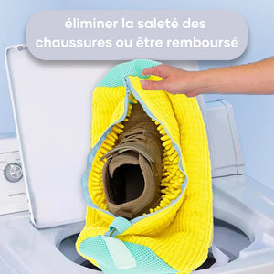 Sac à chaussures réutilisable pour machine à laver