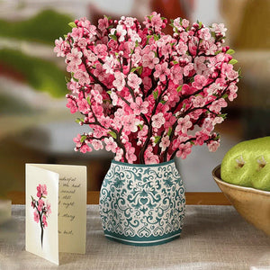 Carte de bouquet de papier 3D, Cartes de voeux de fleurs pop-up - 💐pour la fête des mères