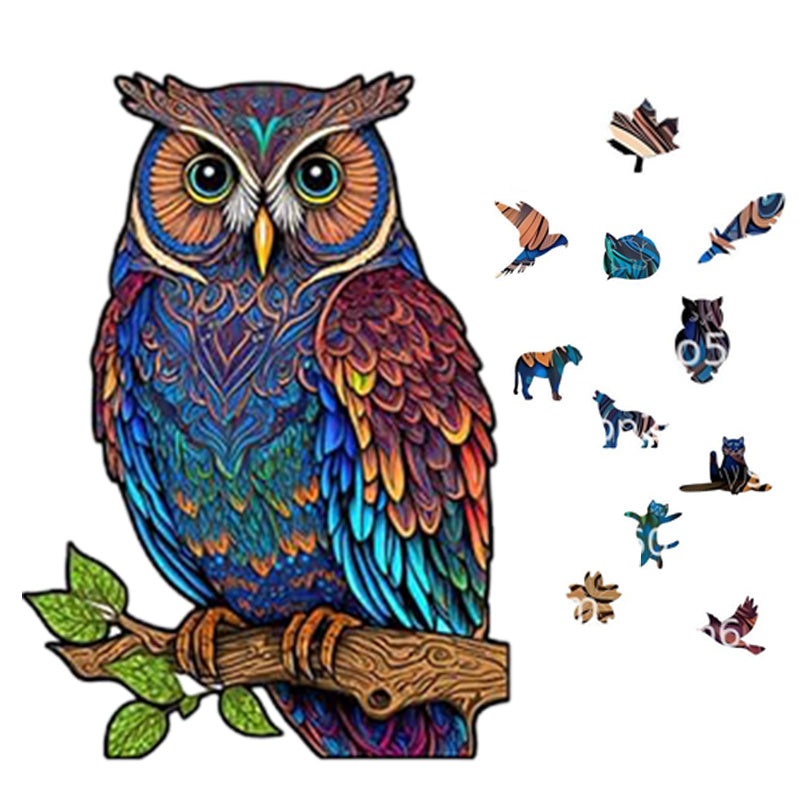 Puzzle en bois 3D animaux