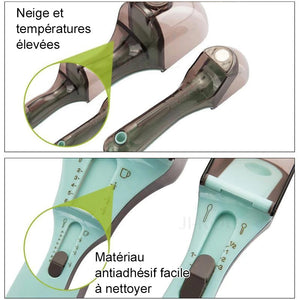 Cuillère à mesurer à grande échelle Outil d'assaisonnement
