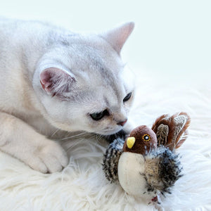 Jouet pour chat - Oiseau gazouillant simulé