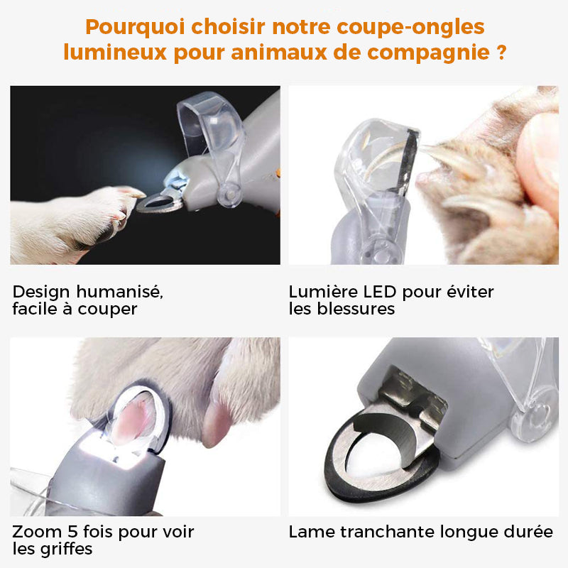 Coupe-ongles avec lumière