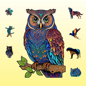 Puzzle en bois 3D animaux