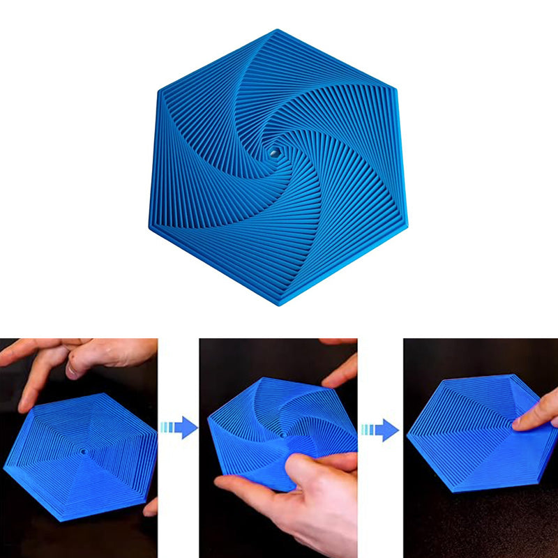 🌀Hexagone fractal Fidget imprimé en 3D