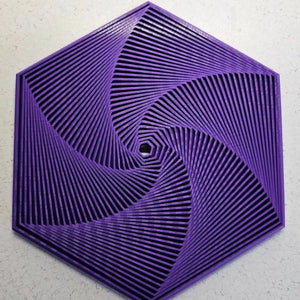 🌀Hexagone fractal Fidget imprimé en 3D