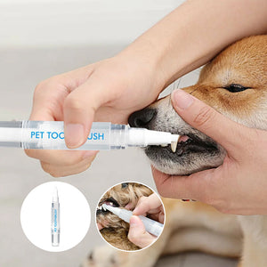 Nouveau stylo brosse à dents pour animaux de compagnie