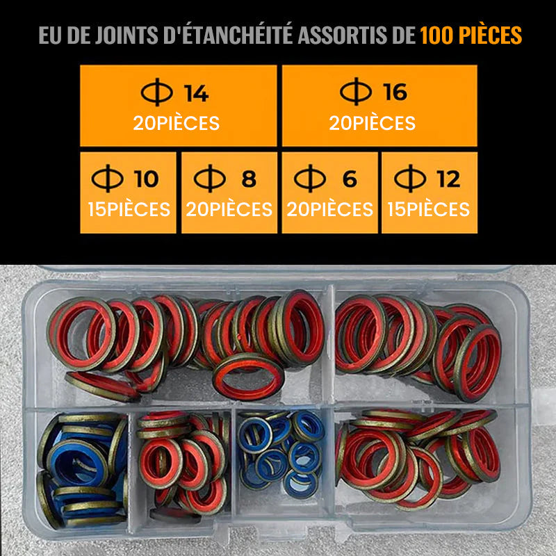 Ensemble de joints d'étanchéité assortis