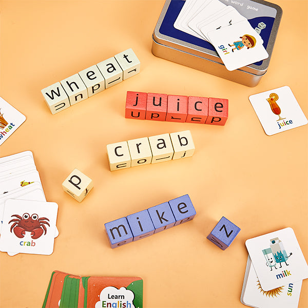 Jouets de jeu de lettres assortis