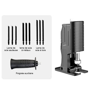 Adaptateur de perceuse électrique à scie alternative