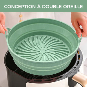 Poêle à Gril en Silicone pour Friteuse à Air