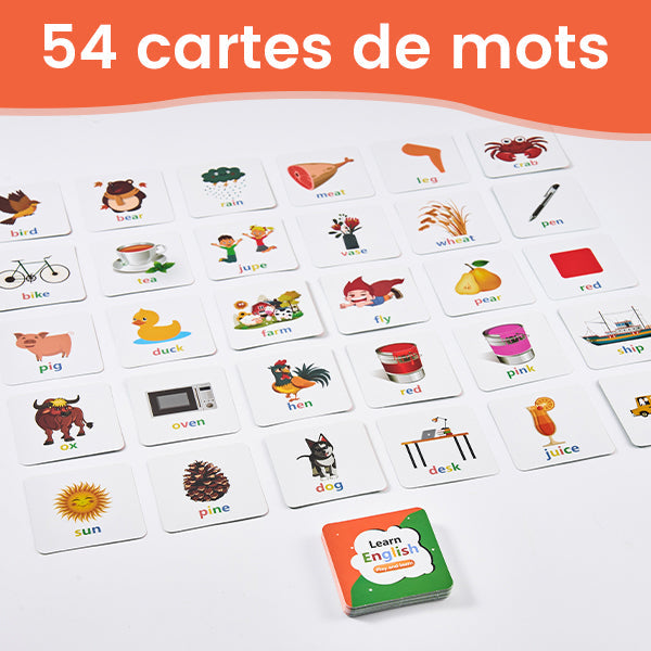 Jouets de jeu de lettres assortis