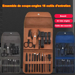 Ensemble de 16 coupe-ongles