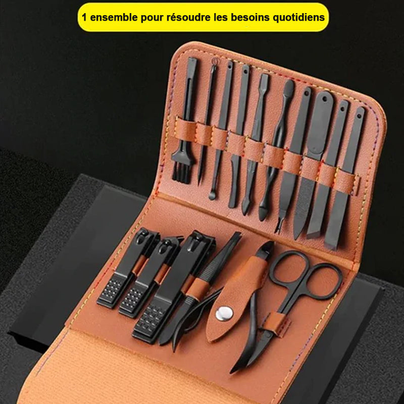 Ensemble de 16 coupe-ongles