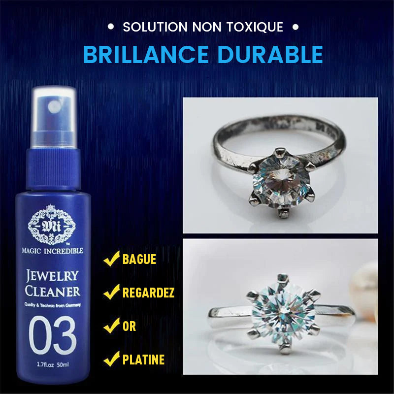 Nettoyant pour bijoux à brillance instantanée