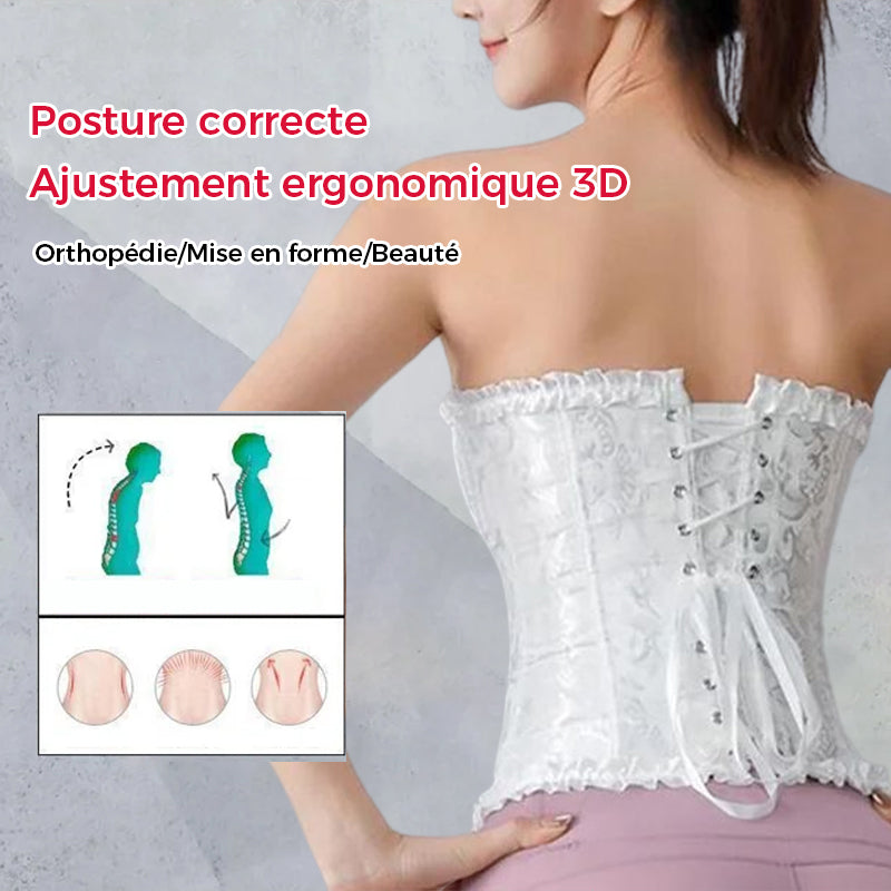 Cour Style Corset Gainant Amincissant