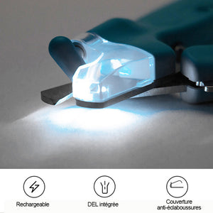 Coupe-ongles professionnel à LED pour animaux de compagnie