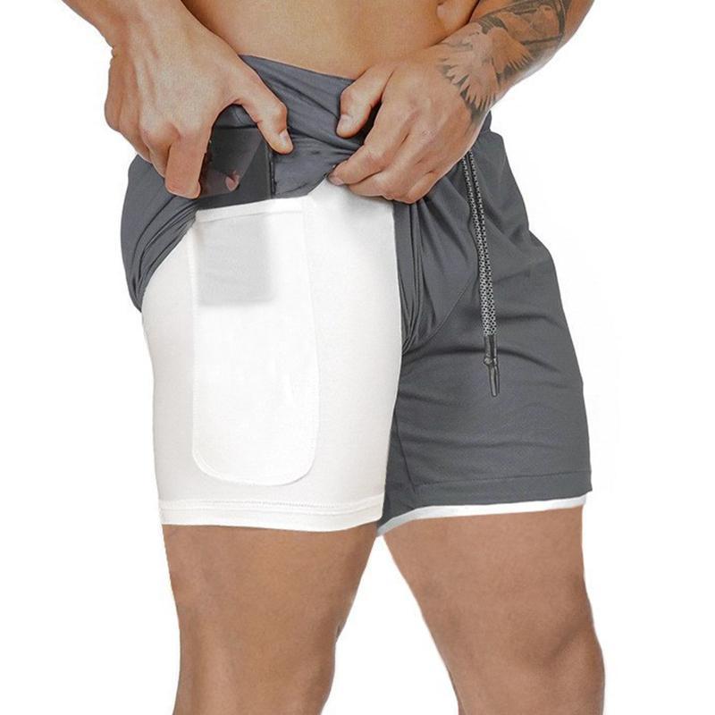 2-in-1 Secure Pocket Shorts - ciaovie