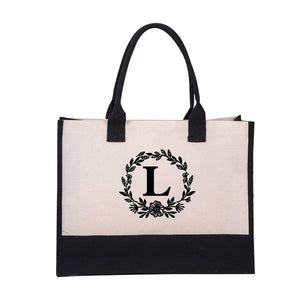 Sac en Toile avec Monogramme