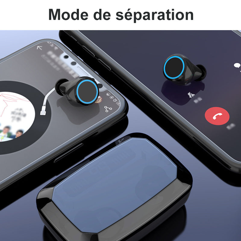 M11 Écouteurs Bluetooth Sans Fil À Fonction Tactile Intelligente - ciaovie