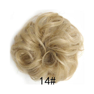 Postiche Chignon Extensions De Cheveux Bouclés Ondulés