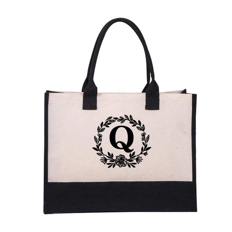 Sac en Toile avec Monogramme