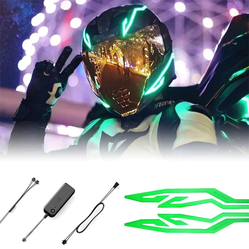 Kit d'éclairage LED pour casque