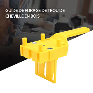 Guide de Forage de Trou de Cheville en Bois