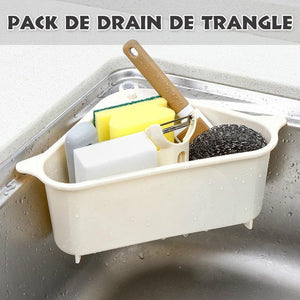 Panier De Drain De Rangement sans Poinçonnage - ciaovie