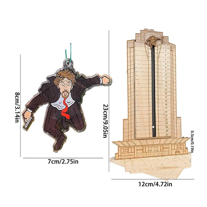 Calendrier de l'Avent Calendrier Bombe en Bois