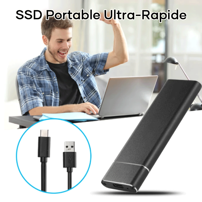 Disque Dur SSD Externe Ultra Rapide