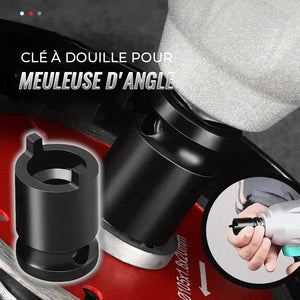 Clé à douille pour meuleuse d'angle