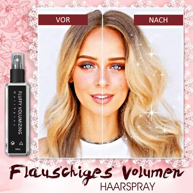 Flauschiges, voluminöses Haarspray