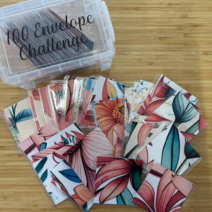 Le coffret Challenge contient 100 enveloppes