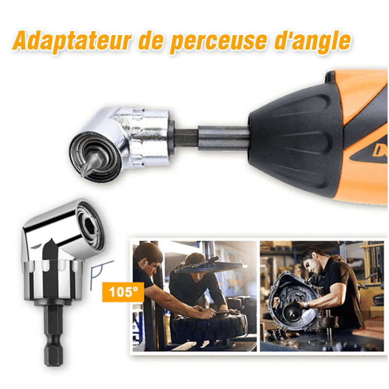 Adaptateur de Perceuse à Angle de 105 degrés