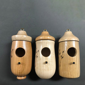 Maison de colibri en bois