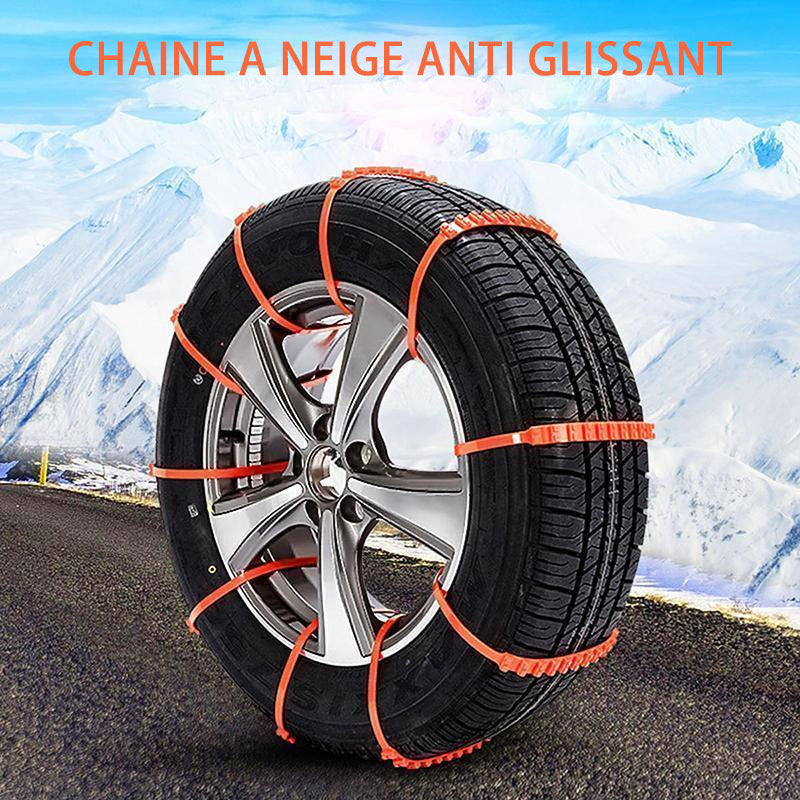 Chaîne Antidérapante De Pneu De Voiture