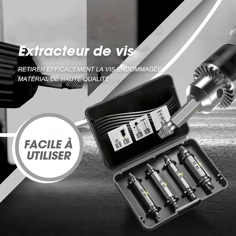 Extracteur de vis (4 Pcs/5pcs/6pcs)