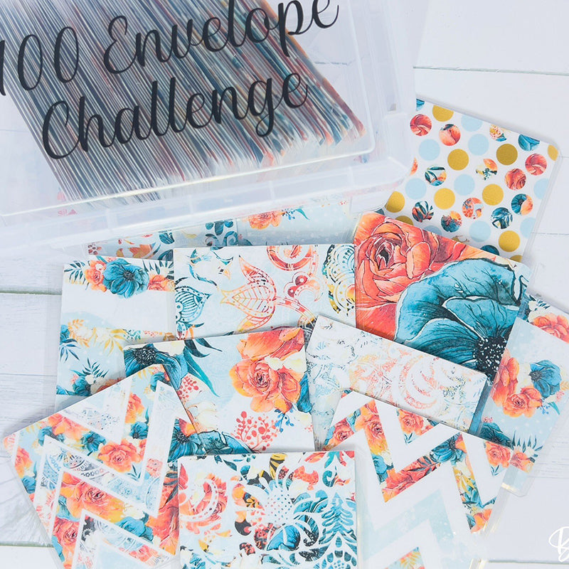 Le coffret Challenge contient 100 enveloppes