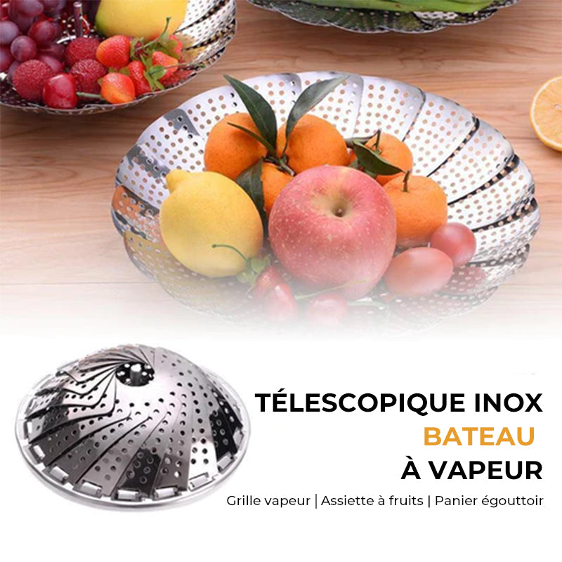 Vapeur télescopique en acier inoxydable