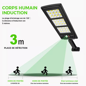 Réverbère solaire télécommandé