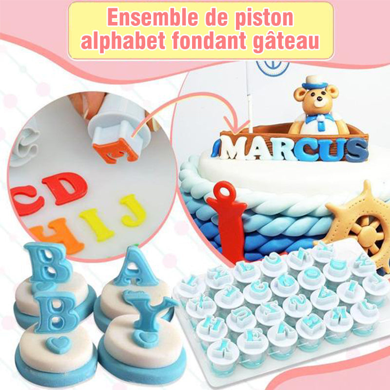 Kit d'Outils d'Impression de Gâteau Fondant