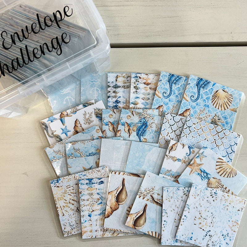 Le coffret Challenge contient 100 enveloppes