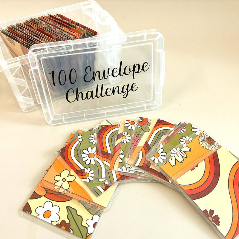 Le coffret Challenge contient 100 enveloppes