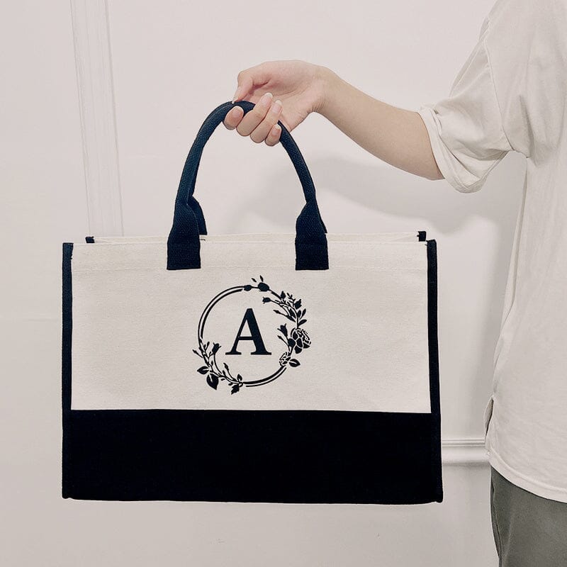 Sac en Toile avec Monogramme