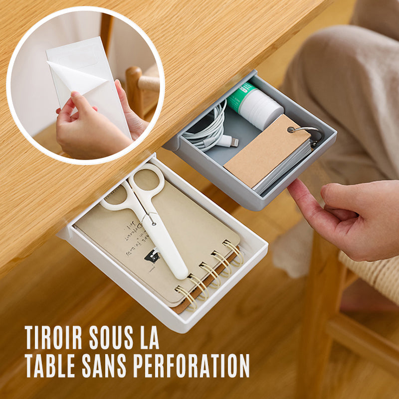 Tiroir sous la Table sans Perforation